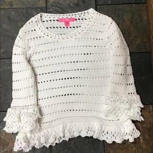 Lily Pulitzer Crochet Top.